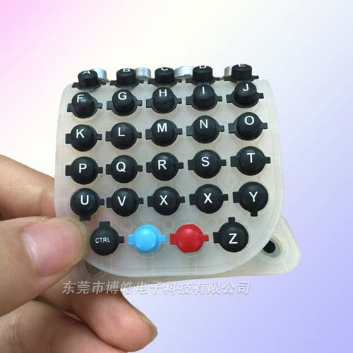 噴涂鐳雕P+R按鍵