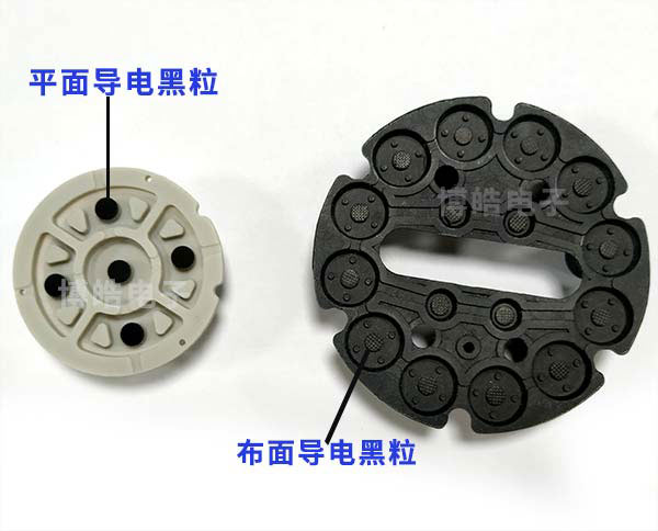 布面導(dǎo)電黑粒和平面導(dǎo)電黑粒