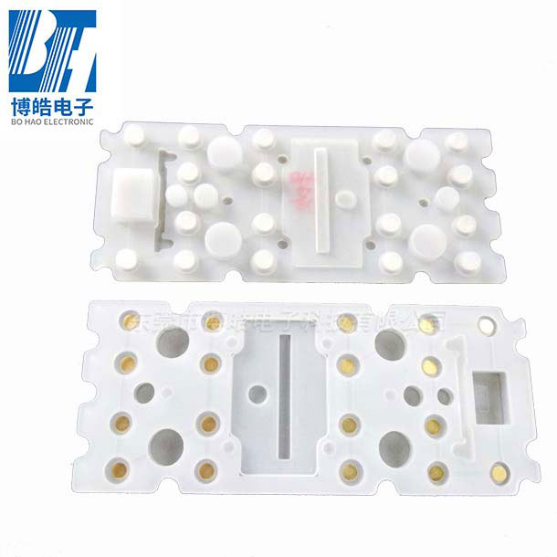 廠家定制導(dǎo)電金粒汽車內(nèi)置硅膠按鍵|汽車硅膠配件來(lái)圖來(lái)樣定做