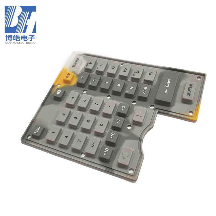 測量儀器硅膠按鍵