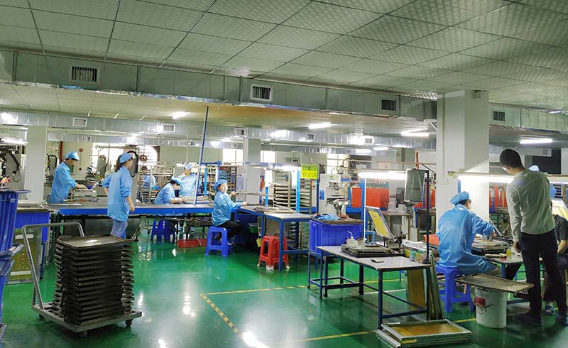 硅膠按鍵印刷車(chē)間