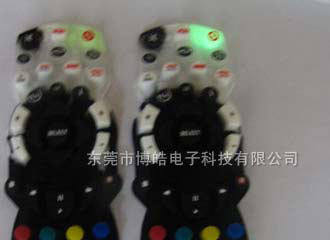 絲印工藝硅膠遙控器按鍵 絲印效果圖