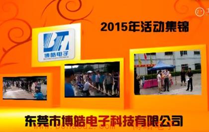 2015年東莞博皓電子硅橡膠制品廠活動錦集