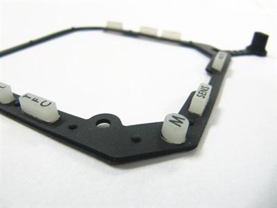 噴涂硅膠按鍵具有透光效果