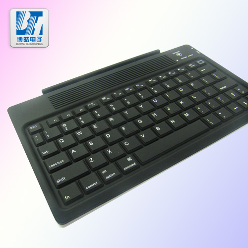 迷你藍(lán)牙硅膠鍵盤采用絲印工藝