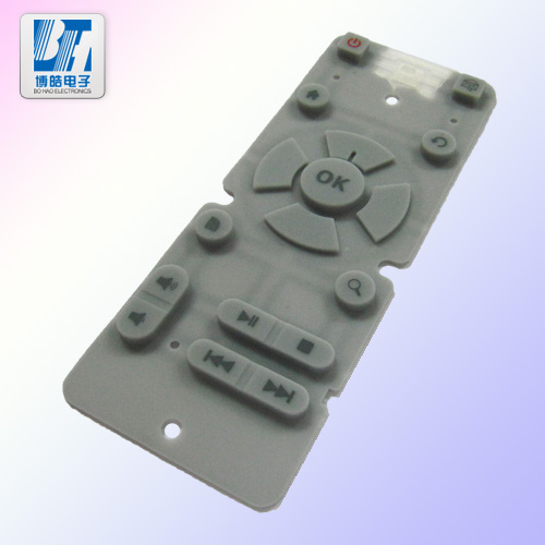 提供無(wú)線音箱音響遙控器硅膠按鍵定制