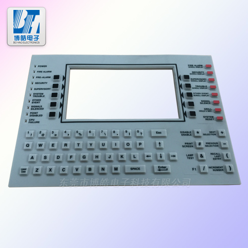 NFS2-3030火災(zāi)報警控制器(聯(lián)動型)專用控制器硅膠按鍵-博皓