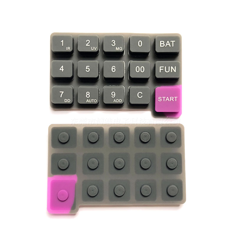通用機械專用硅膠按鍵